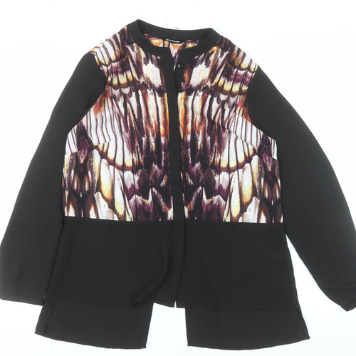 Kaleidoscope Women’s Multicoloured Tunic Blouse Size 12 Polyester