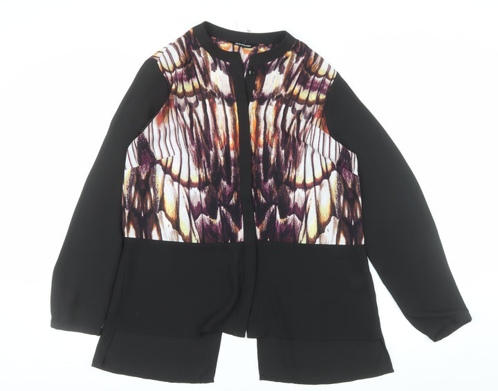 Kaleidoscope Women’s Multicoloured Tunic Blouse Size 12 Polyester