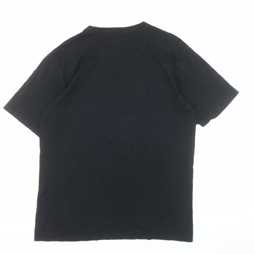Nixon Men's Black Gothic Vampire Graphic Cotton T-Shirt Size M