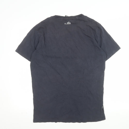 Chunk London Criminal No 25 Men's Black Cotton Graphic T-Shirt Size S