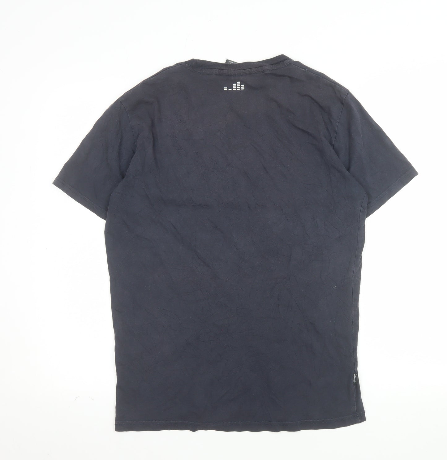 Chunk London Criminal No 25 Men's Black Cotton Graphic T-Shirt Size S