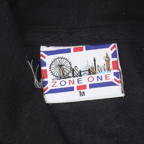 Zone One Men's Black I Love London Pullover Hoodie Size M