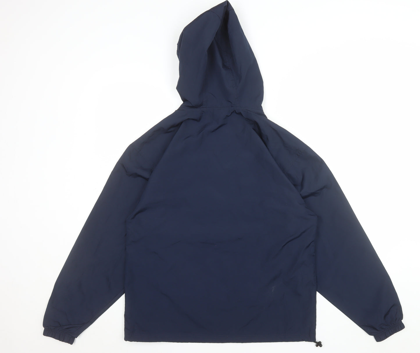 Champion Men’s Blue UCR Hooded Anorak Jacket Size S Windproof