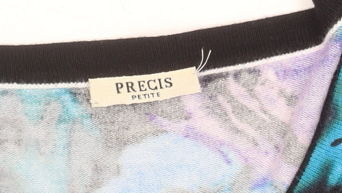 Precis Petite Women’s Multicoloured Floral Jersey Blouse XS