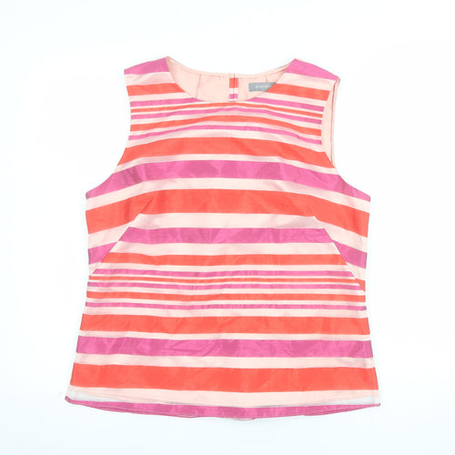 Principles Women’s Multicoloured Striped Sleeveless Blouse Size 14