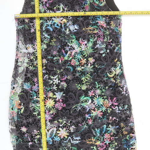 Surpana Women’s Multicoloured Lace Sheath Party Dress Size 2XL