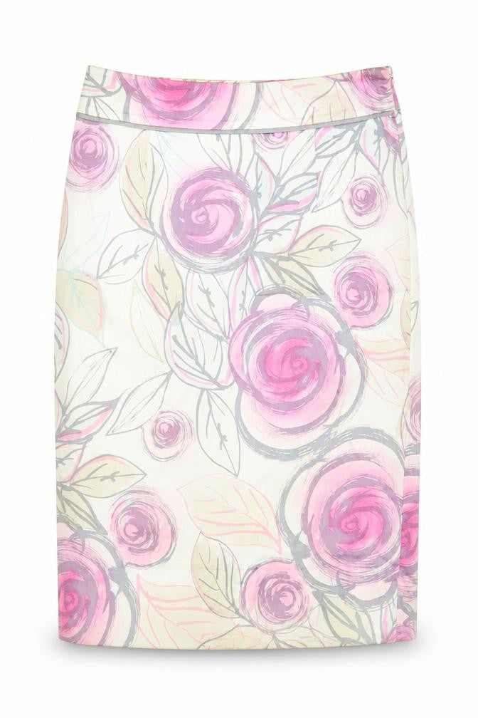 Coast Women’s Multicoloured Floral Pencil Skirt Size 8