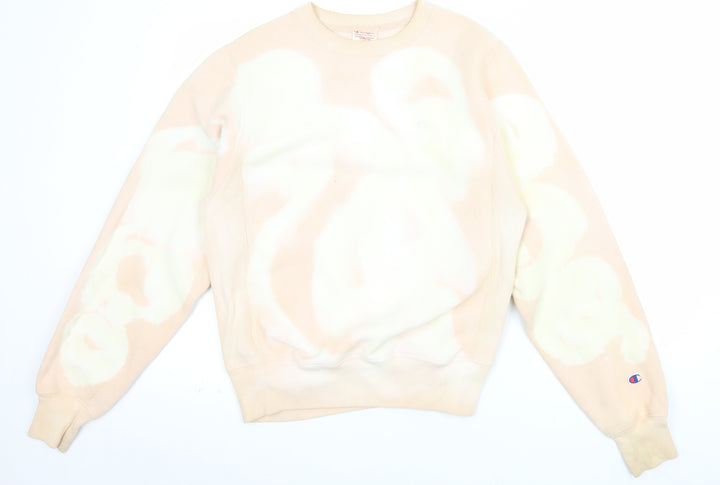 Champion Men Beige XS Reverse Weave Pullover Sweatshirt