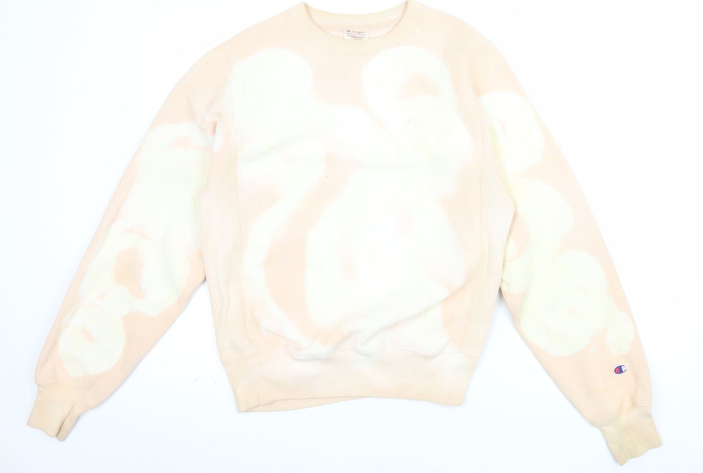 Champion Men Beige XS Reverse Weave Pullover Sweatshirt