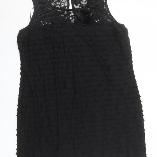 New Look Inspire Women's Black Size 20 Lace Shift Dress