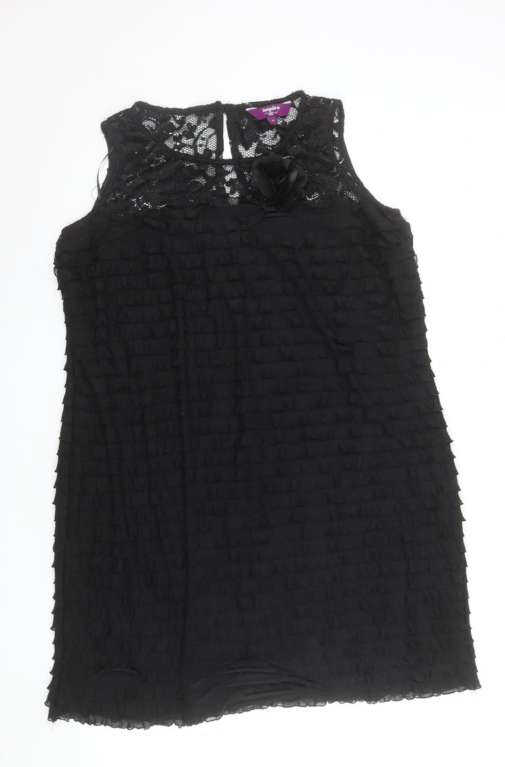 New Look Inspire Women's Black Size 20 Lace Shift Dress