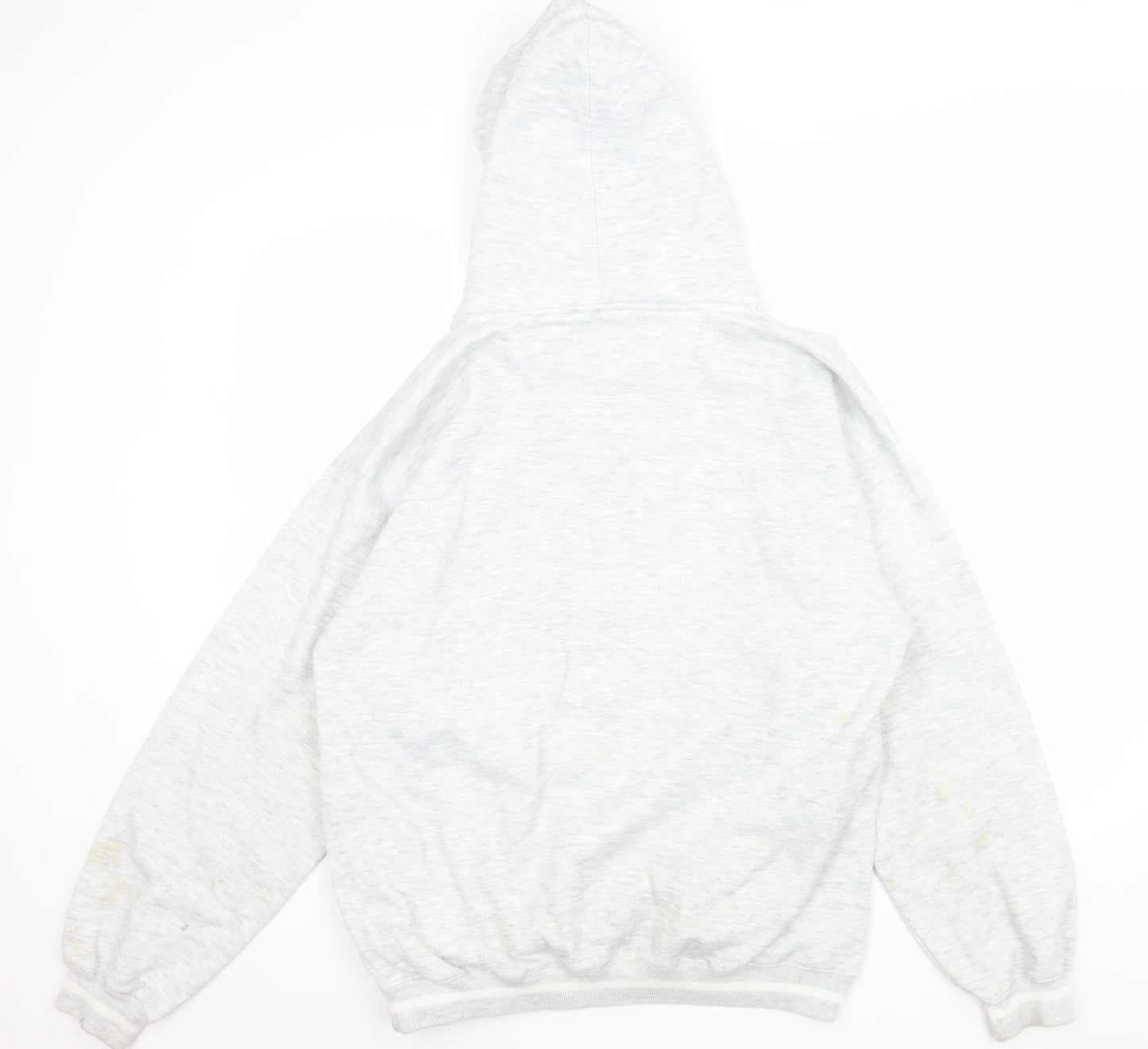 Gear For Sports Men’s Grey Henley Hoodie Medium University Graphic