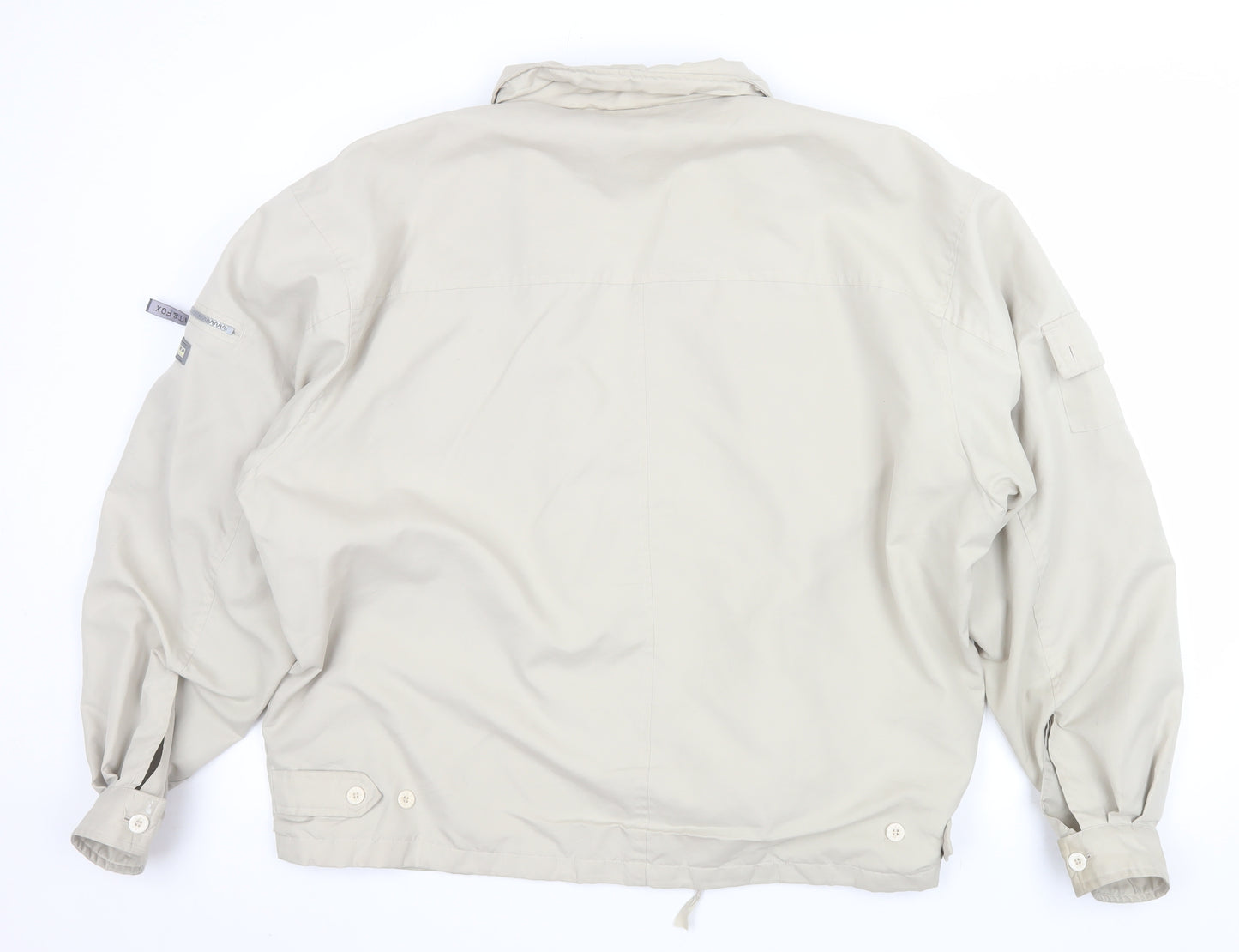 Scott & Fox Men's Beige Full Zip Polyester Jacket L