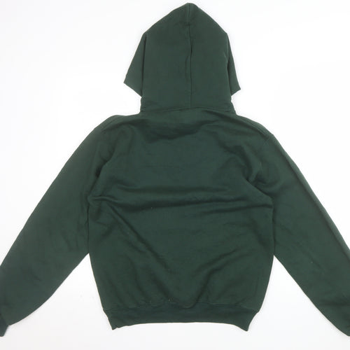 Champion Men's Green Pullover Hoodie S University of Baltimore Logo