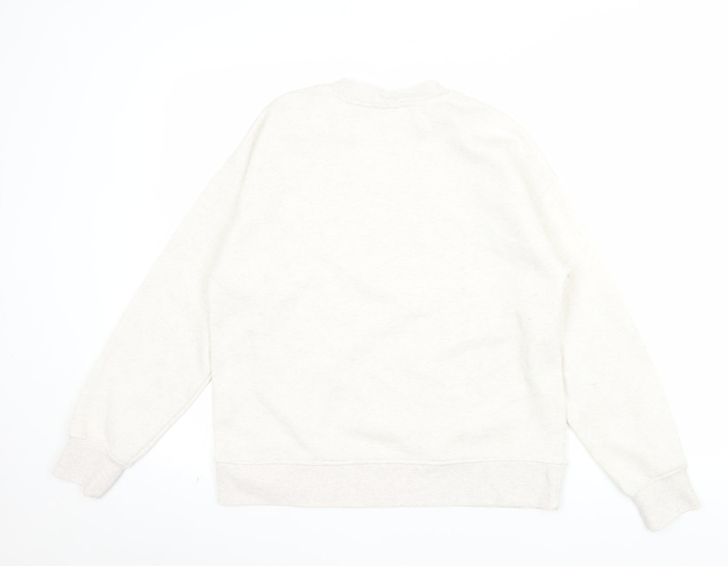 Disney Women Beige Winnie The Pooh Sweatshirt Size 8 Regular Fit