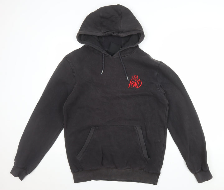Kings Will Dream Men's Black Pullover Hoodie M Logo Fleece
