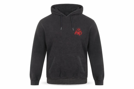 Front view of Kings Will Dream Men's Black Pullover Hoodie M Logo Fleece
