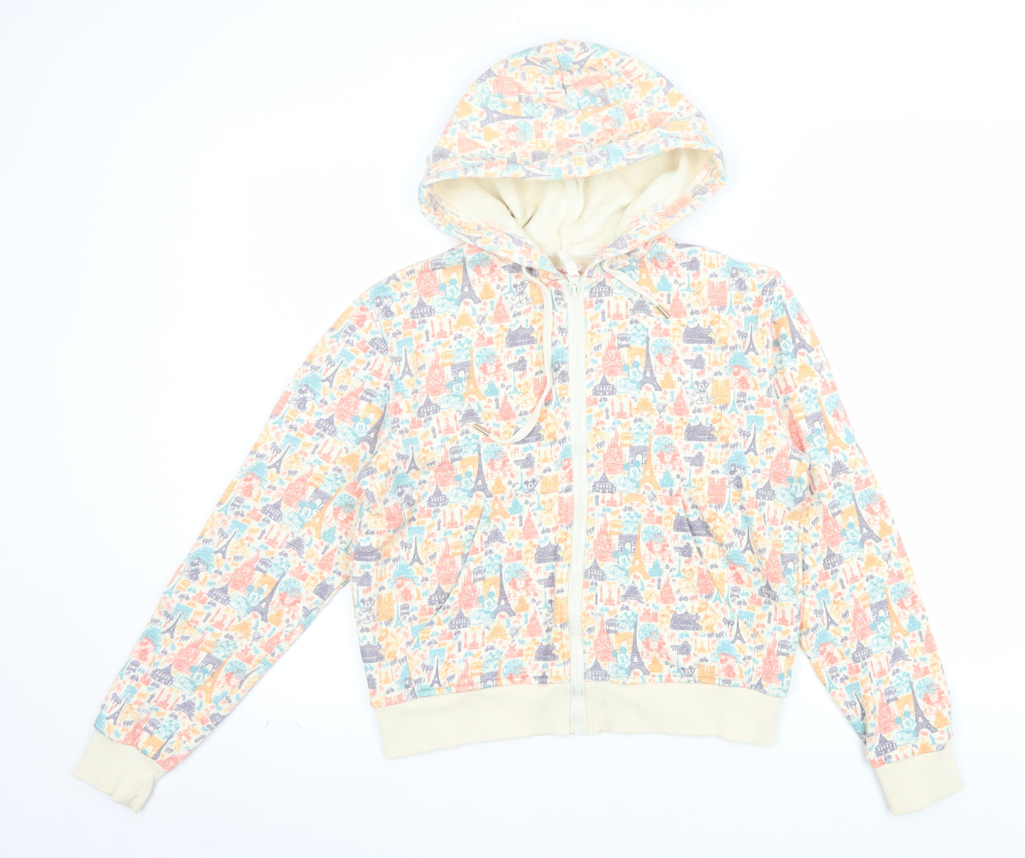 Bensimon Disneyland Paris Womens Multicoloured XS Full Zip Hoodie