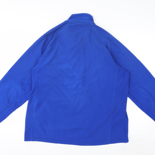 Berghaus Men's Blue Fleece 1/4 Zip Pullover Sweatshirt Size L