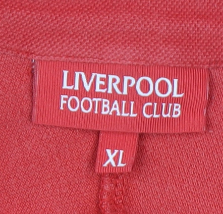 Liverpool FC Red Men's XL Cotton Polo Shirt