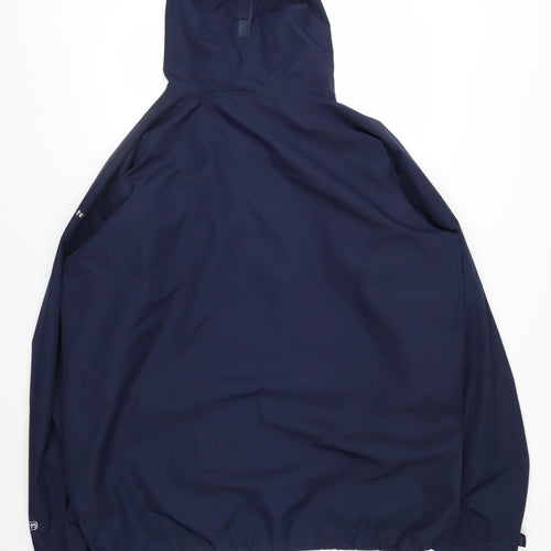 Trespass Men's Blue 3XL Waterproof Windproof Hooded Jacket