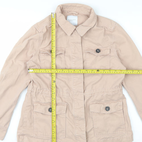 Principles Women’s Beige Petite Size 10 Cotton Military Jacket