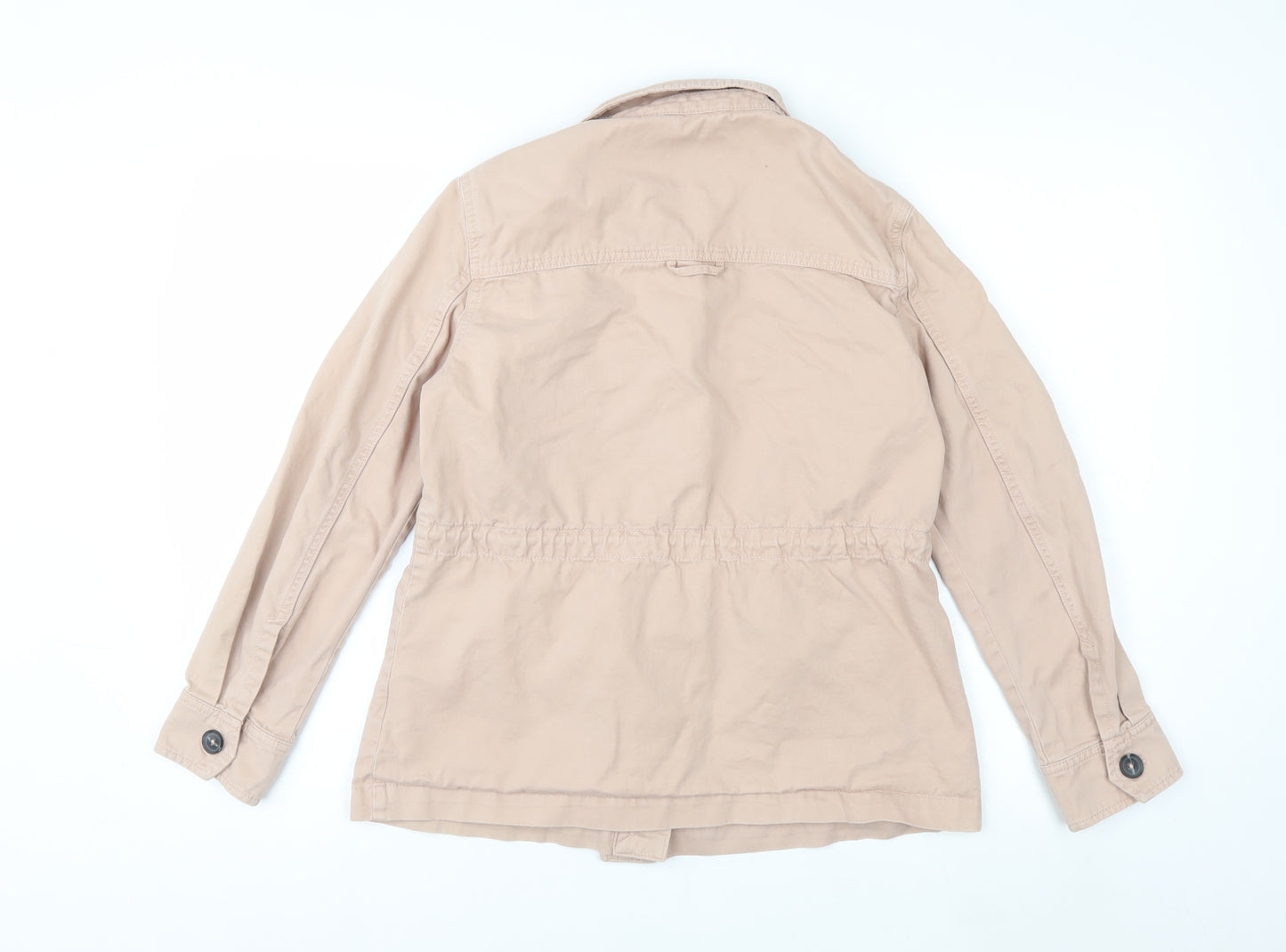 Principles Women’s Beige Petite Size 10 Cotton Military Jacket