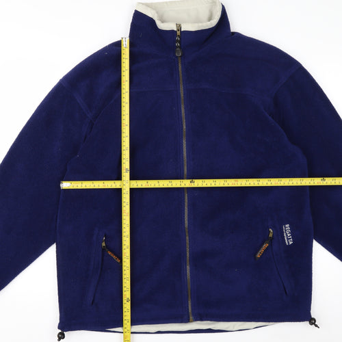 Regatta Men’s Blue Fleece Full Zip Outdoor Jacket Size L 42in