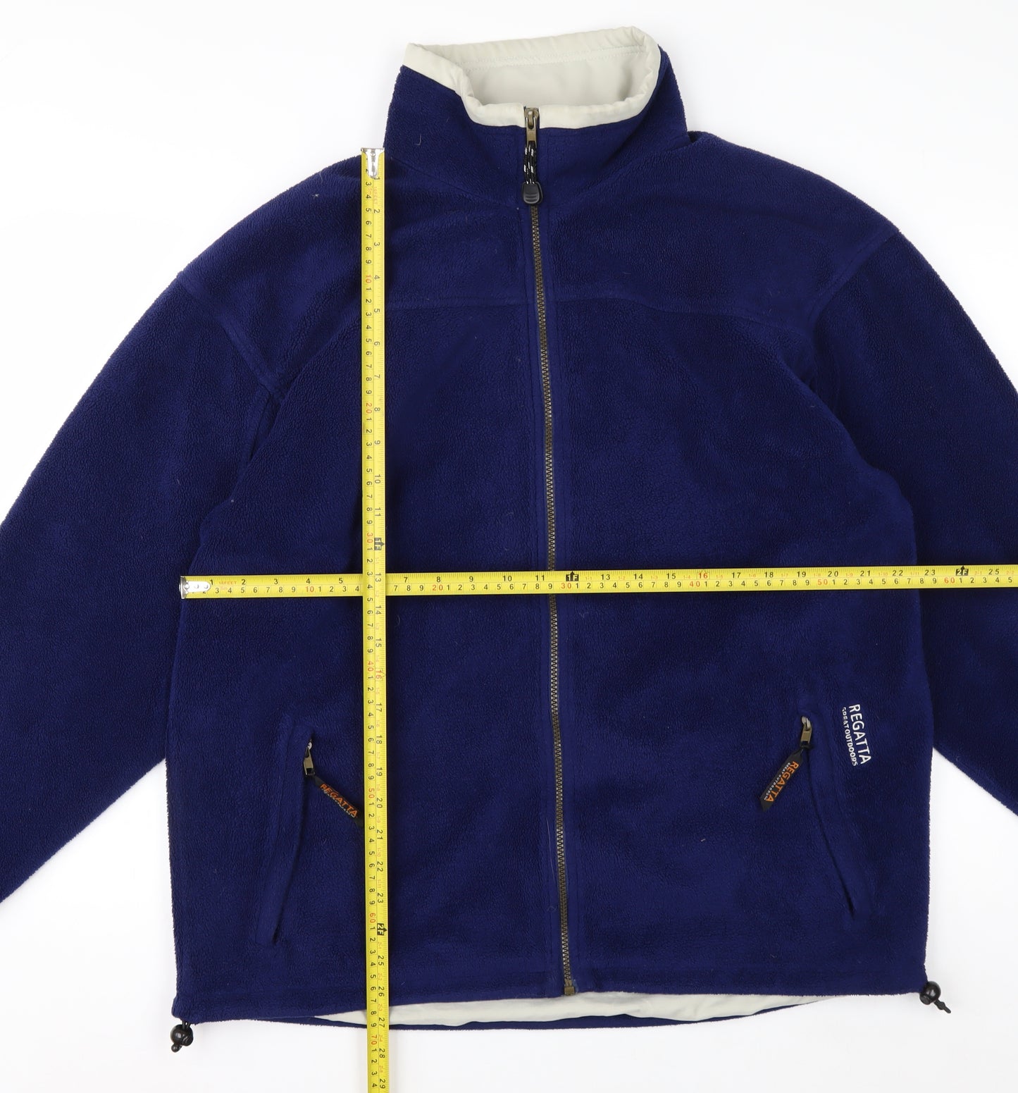 Regatta Men’s Blue Fleece Full Zip Outdoor Jacket Size L 42in