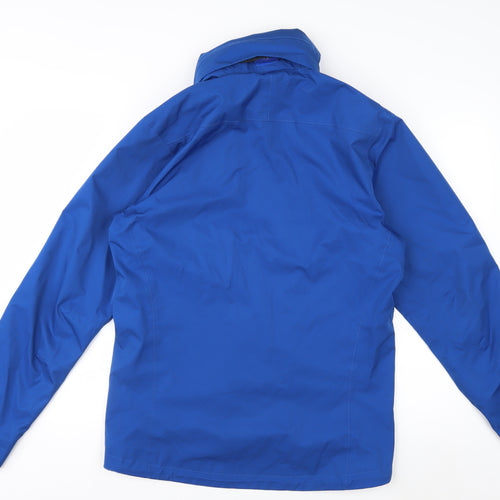 adidas Men’s Blue ClimaProof Waterproof Softshell Jacket Size S