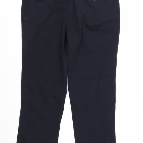 Boden Men’s Blue Regular Fit Chino Trousers Size 36R