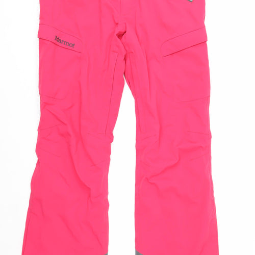 Marmot Womens Pink M Snow Pants Waterproof Ski Trousers