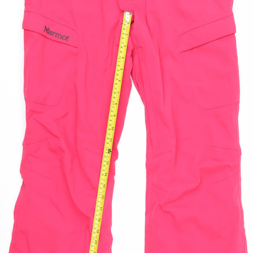 Marmot Womens Pink M Snow Pants Waterproof Ski Trousers