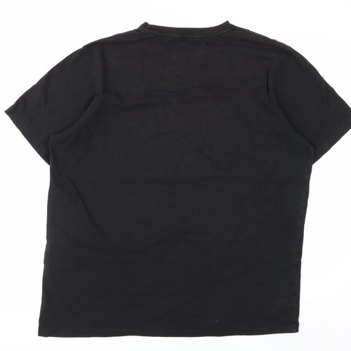 Billabong Men's Black XL Surf Logo Graphic Cotton T-Shirt