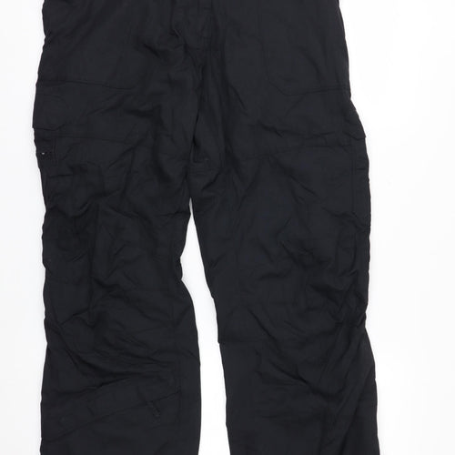 Powder Room Women's Black M Snow Pants Waterproof Insulated Winter Trousers