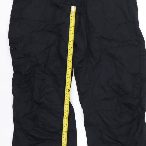 Powder Room Women's Black M Snow Pants Waterproof Insulated Winter Trousers
