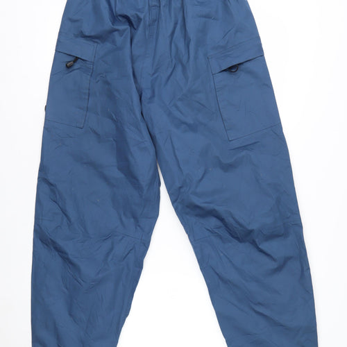 Wetskins Men's Blue Waterproof Rain Trousers M Regular Fit Outdoor Hiking