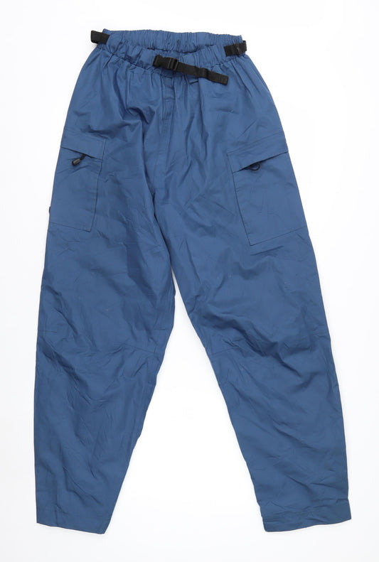 Wetskins Men's Blue Waterproof Rain Trousers M Regular Fit Outdoor Hiking