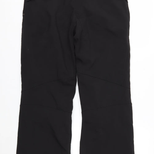 CB Sports Women's Black Softshell Snow Pants Size M Winter Ski Trousers