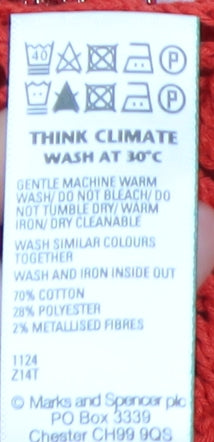 Marks and Spencer Women’s Red Open-Knit Sleeveless Vest XL