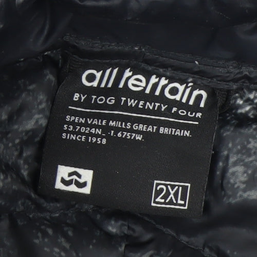 All Terrain by Tog Twenty Four Men's Black 2XL Down Puffer Waistcoat