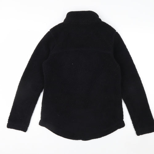Columbia Womens Black Fleece Full Zip Jacket XS