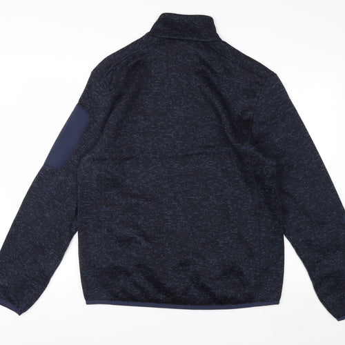 Regatta Men's Blue Full Zip Fleece Jacket Size L Outdoor Casual