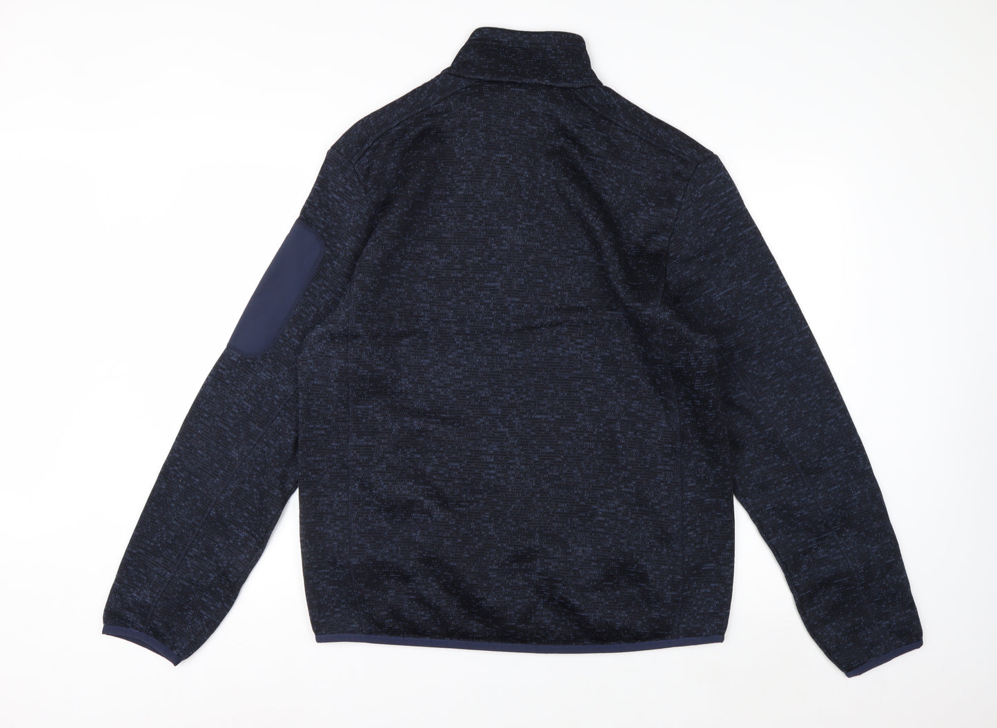 Regatta Men's Blue Full Zip Fleece Jacket Size L Outdoor Casual