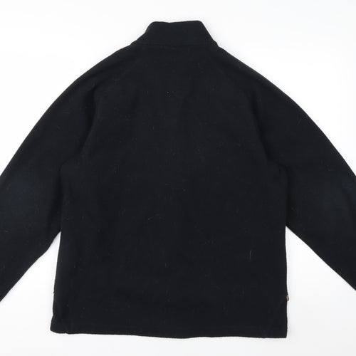 Nike Men's Black L Polyester Fleece Full Zip Jacket