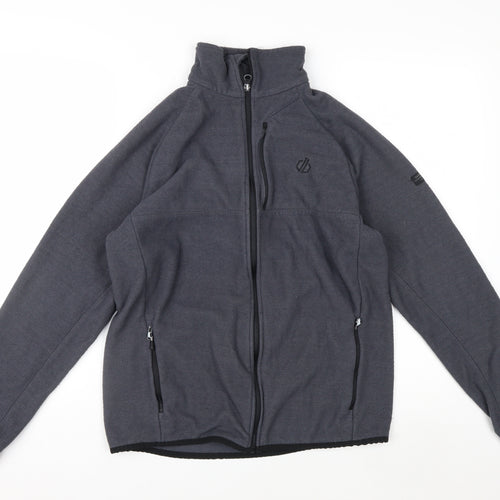 Dare 2b Men's Grey Fleece Full Zip Outdoor Jacket Size S 38in