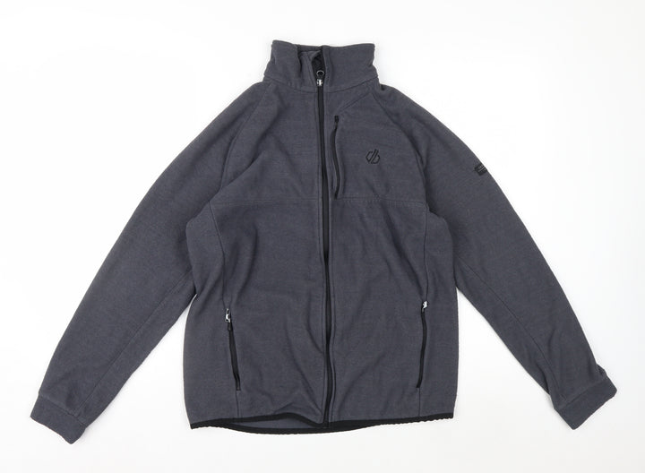 Dare 2b Men's Grey Fleece Full Zip Outdoor Jacket Size S 38in