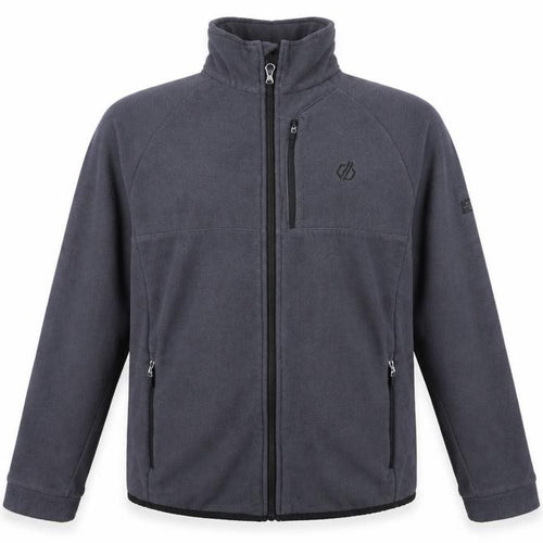 Dare 2b Men's Grey Fleece Full Zip Outdoor Jacket Size S 38in