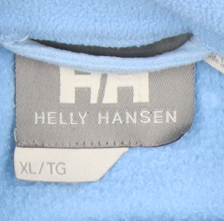 Helly Hansen Women's Blue Fleece Full Zip Jacket XL