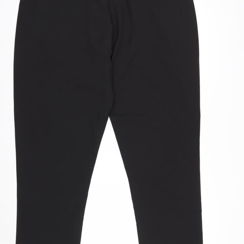 EASY Men’s Black Tapered Fit 40S Smart Trousers